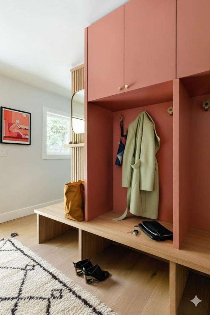 Hairstylist styling hair